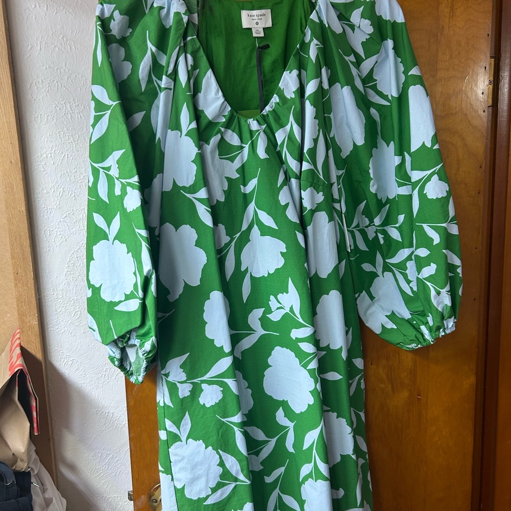 Kate Spade Vibrant Green Dress